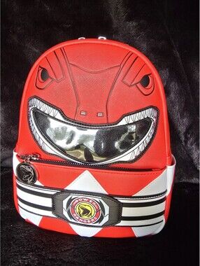 Loungefly Power Rangers Red Ranger LIMITED 2022 Release Mini Backpack